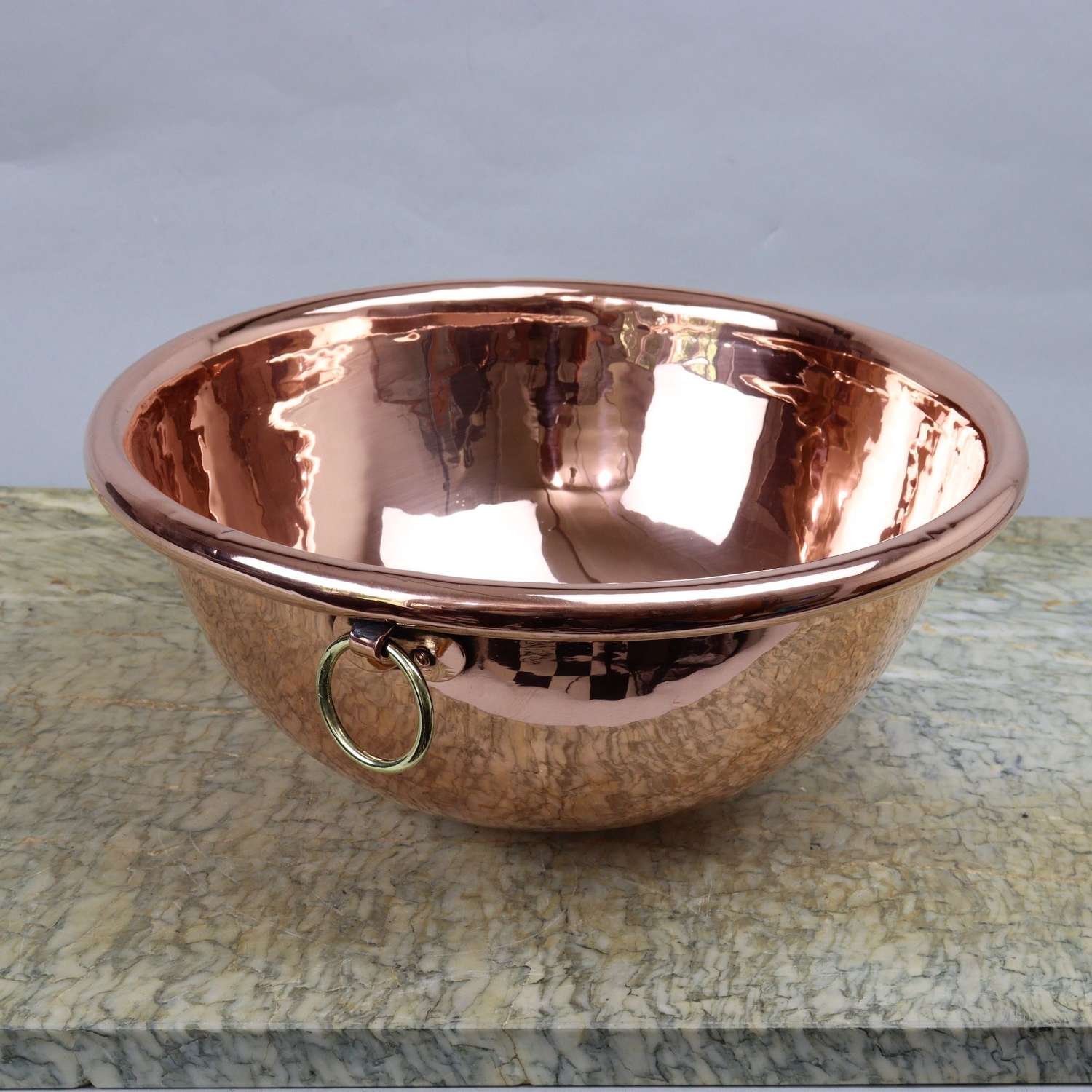 French Copper Egg Bowl