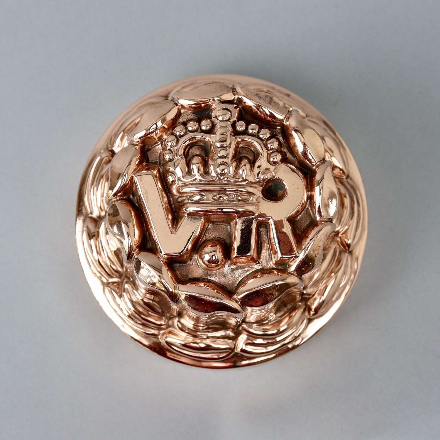 Rare Copper Mould Commemorating Queen Victoria