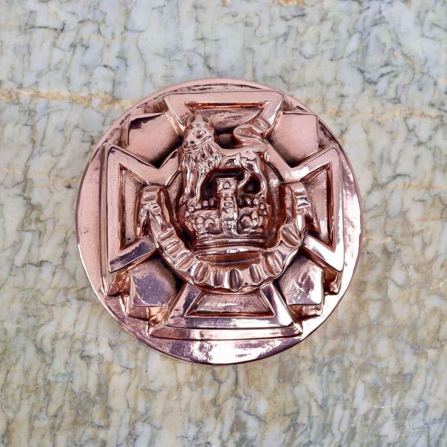 Rare "Victoria Cross" copper mould