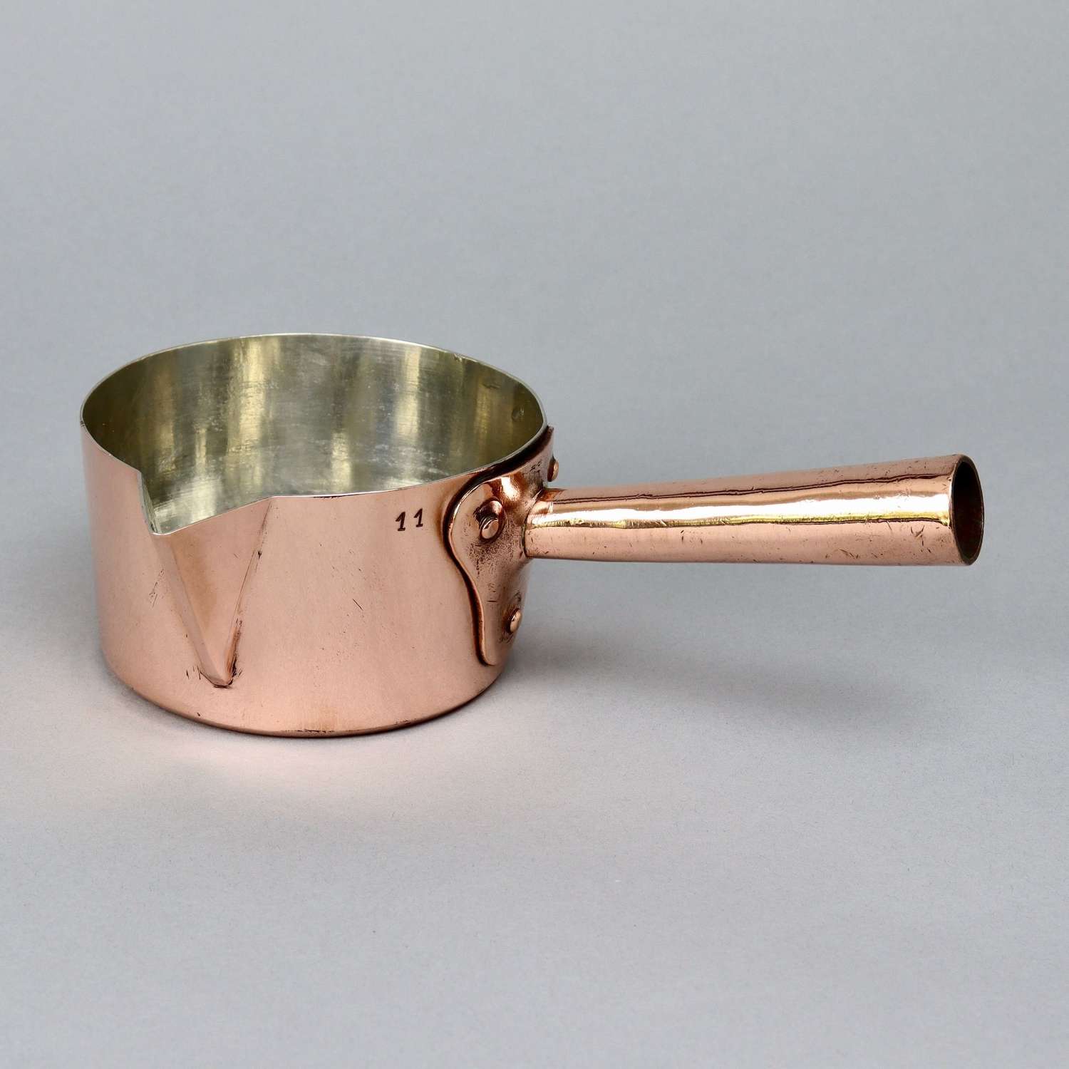 Very Small Copper Milk Pan