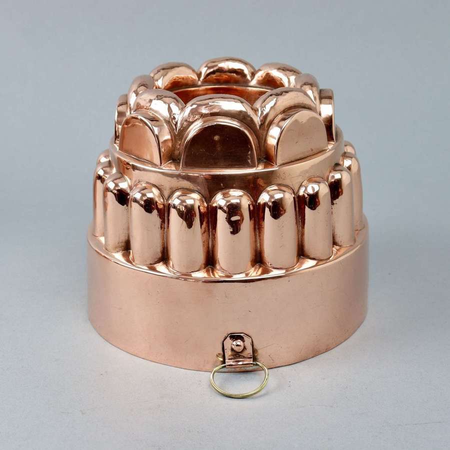 Lovely, French Copper Pipe Mould