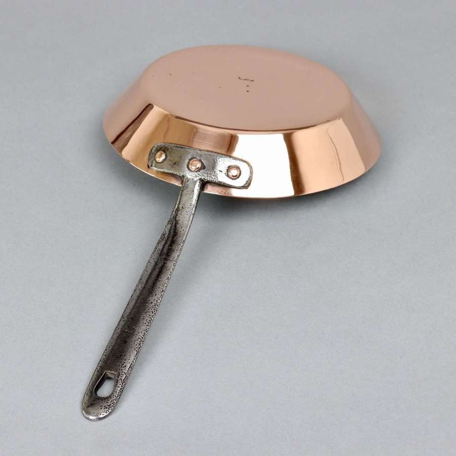 Very Small Copper Omelette Pan