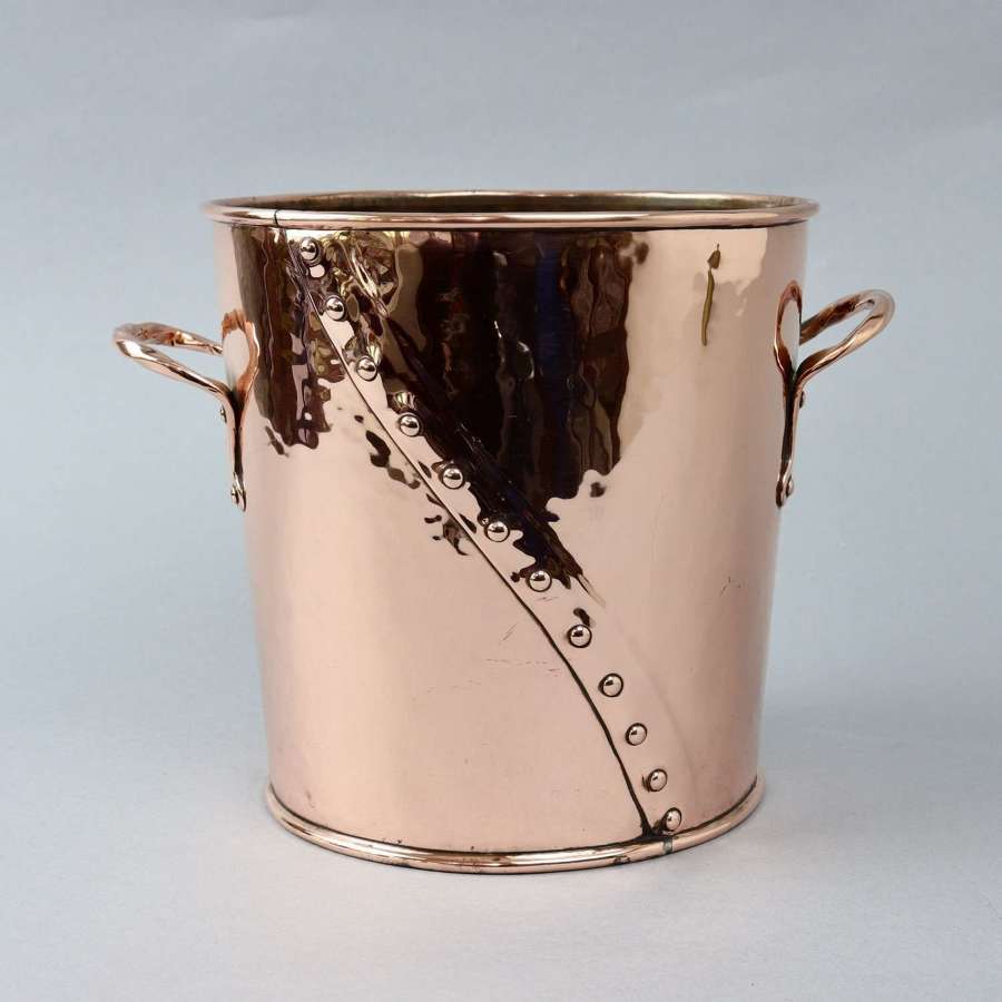 Arts and Crafts Copper Wine Cooler