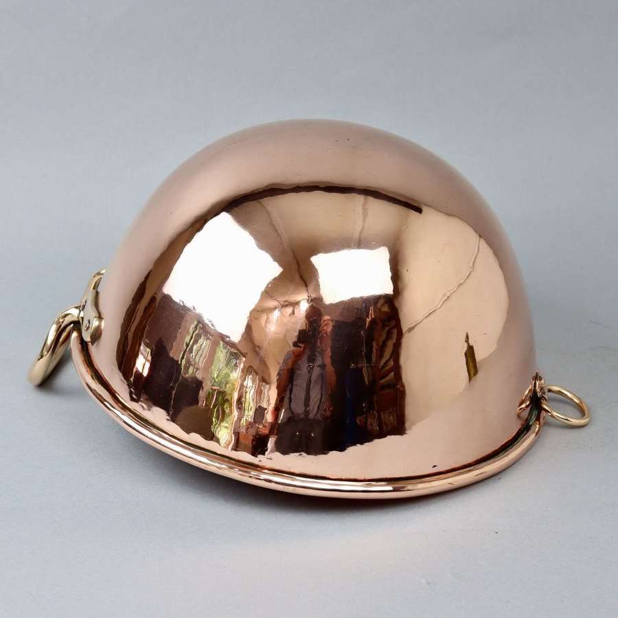 English Copper Egg/Sugar Bowl