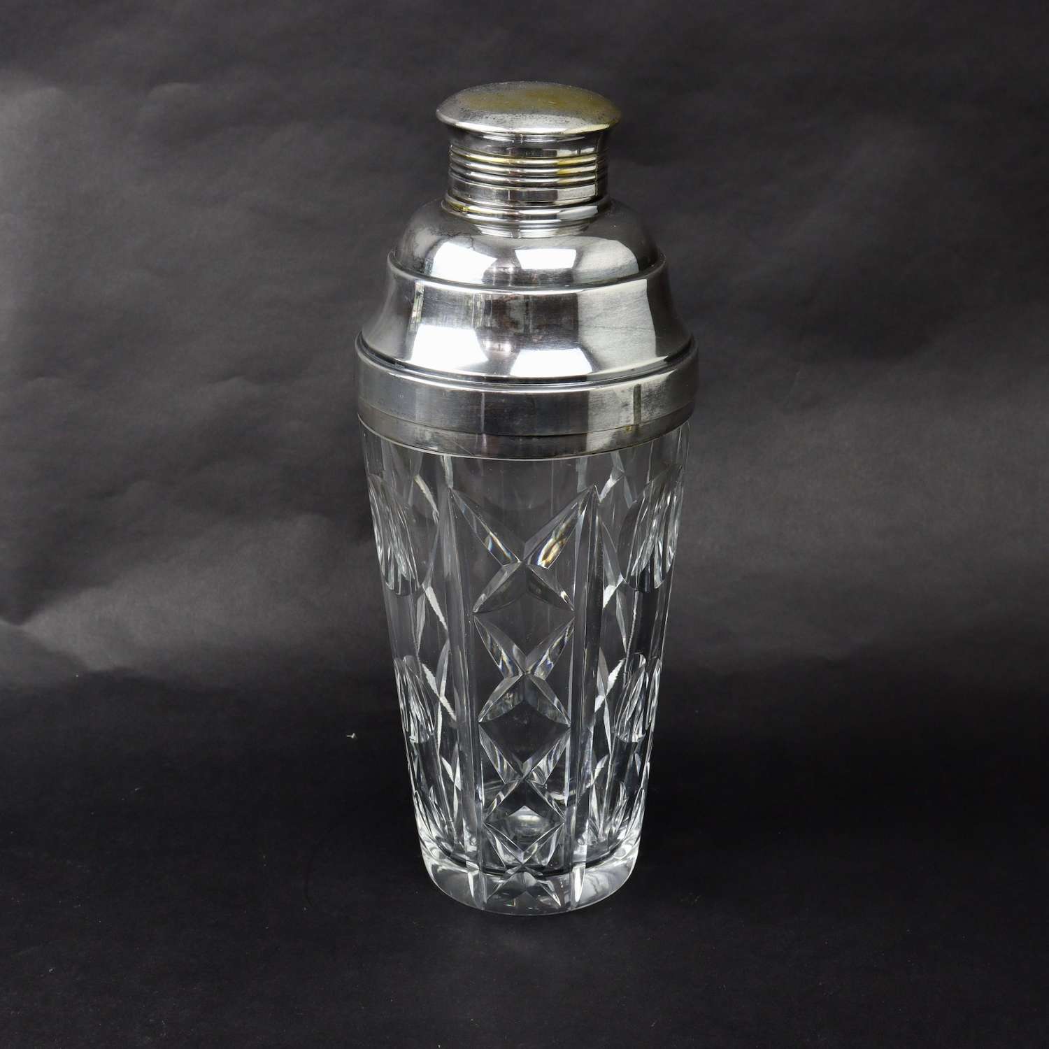French Crystal Cocktail Shaker