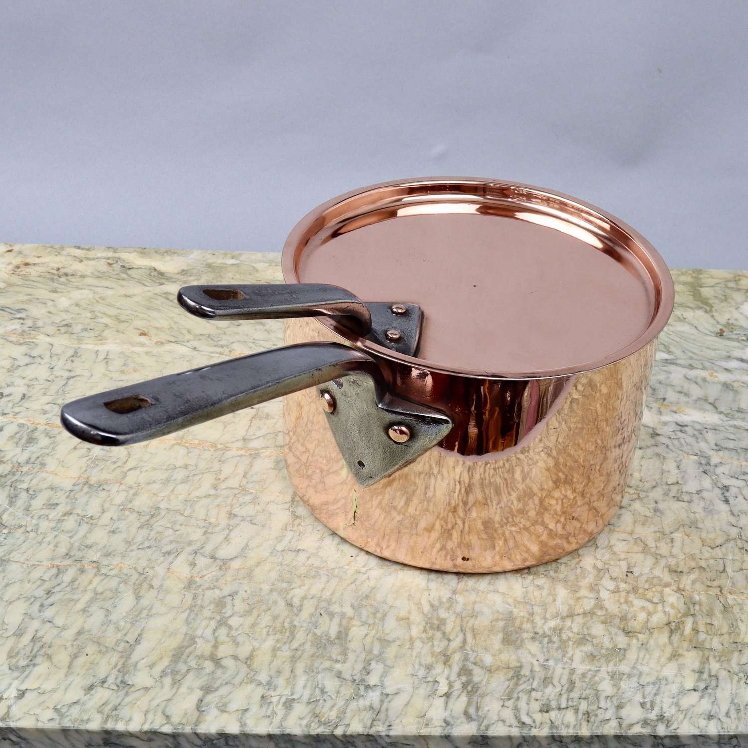 English Copper Pan and Cover