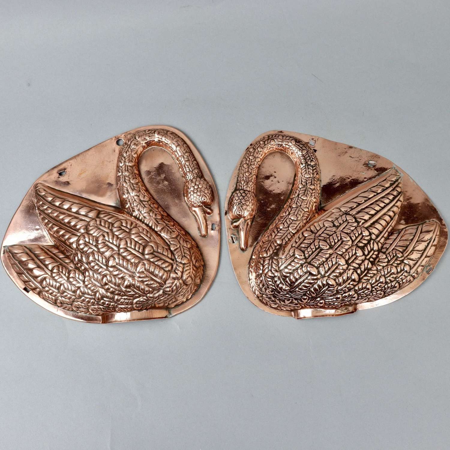 Two Part Copper Swan Mould