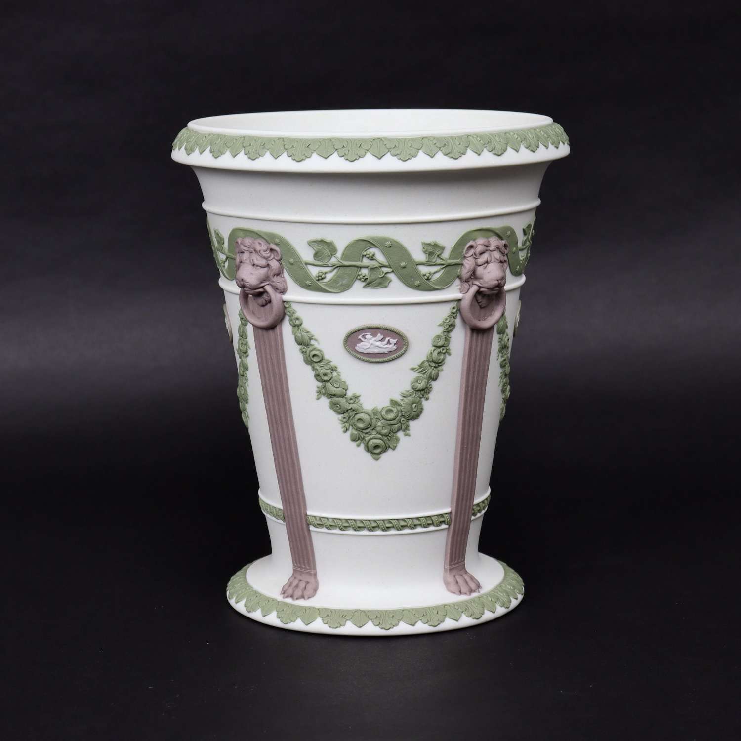 Beautiful, Early 19th Century, Wedgwood, 3 Colour Jasper Vase