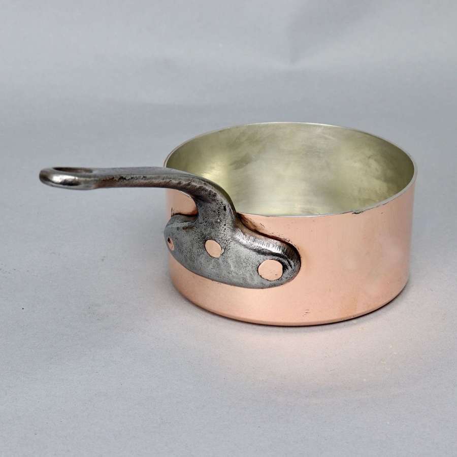 Small, French Copper Saucepan