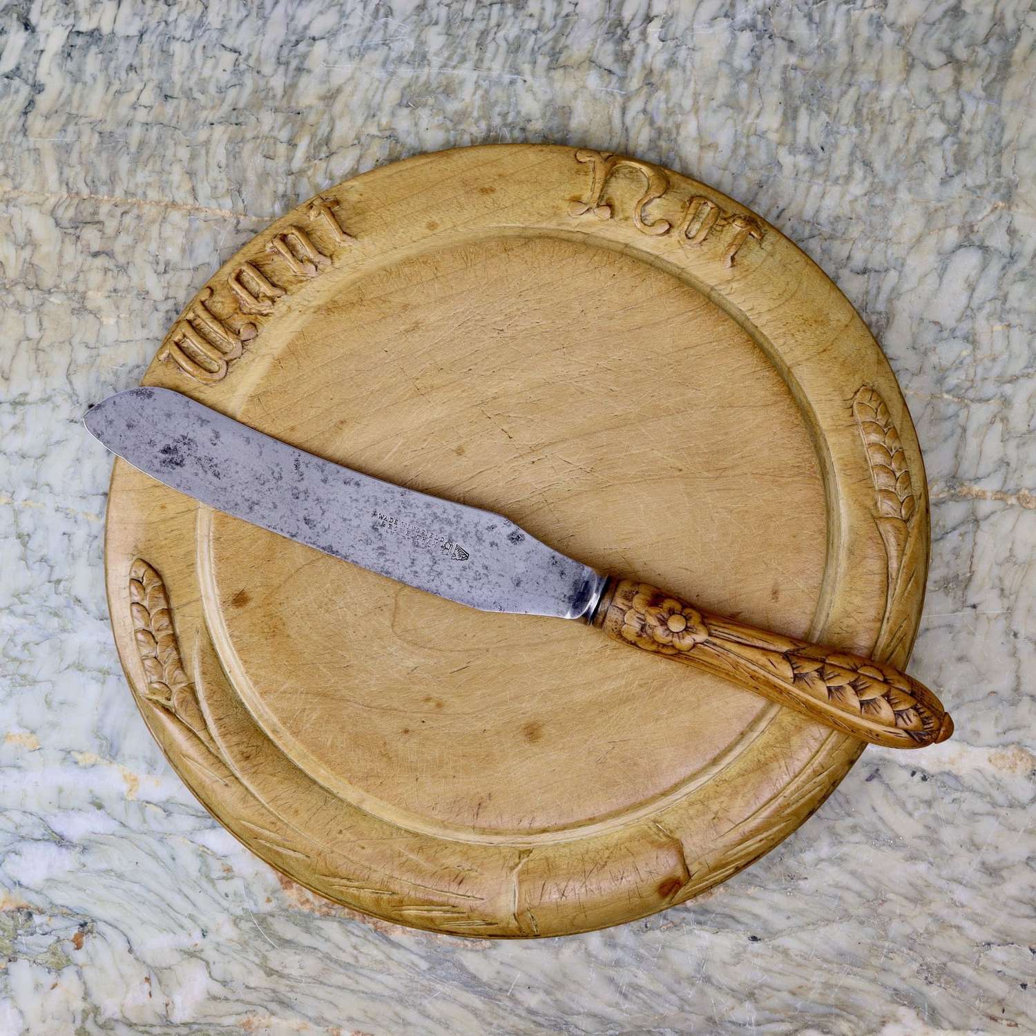 Steel Bread Knife by Wade Wingfield & Rowbotham