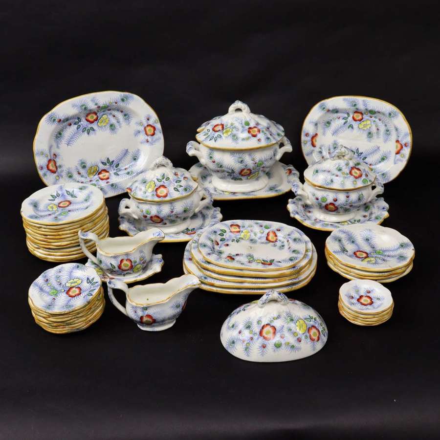 Colourful, 19th Century, Child's Dinner Service