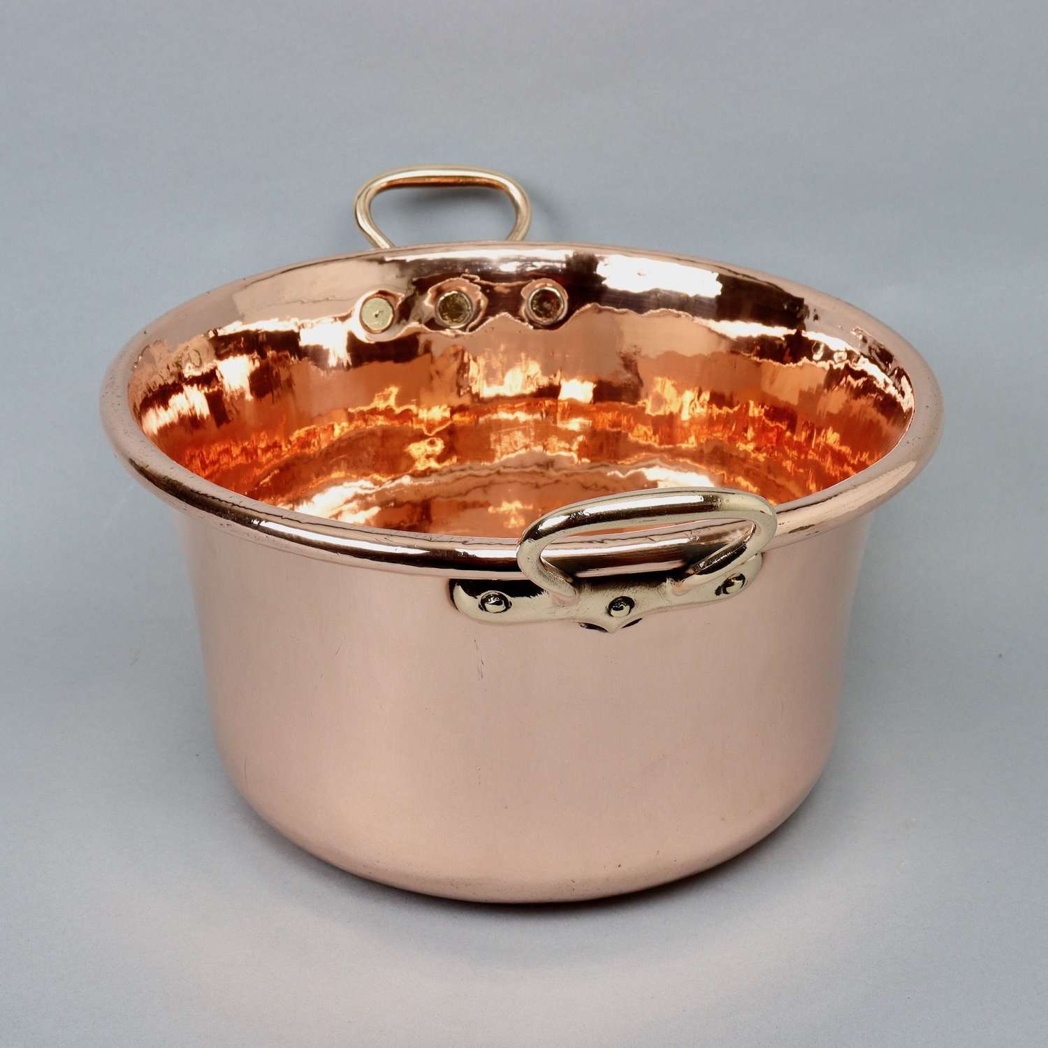 Deep, French Copper Preserve Pan