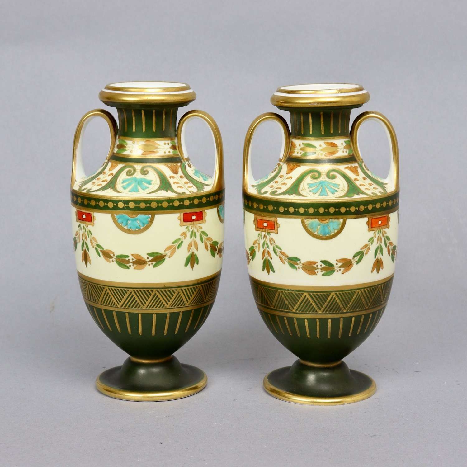 Unusual, Wedgwood Bone China Vases