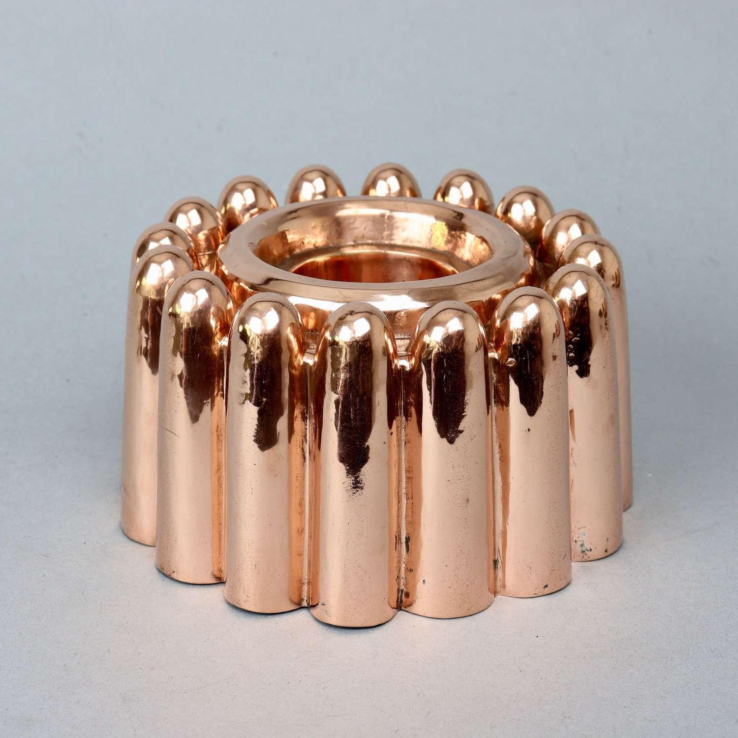 Fluted Copper Ring Mould