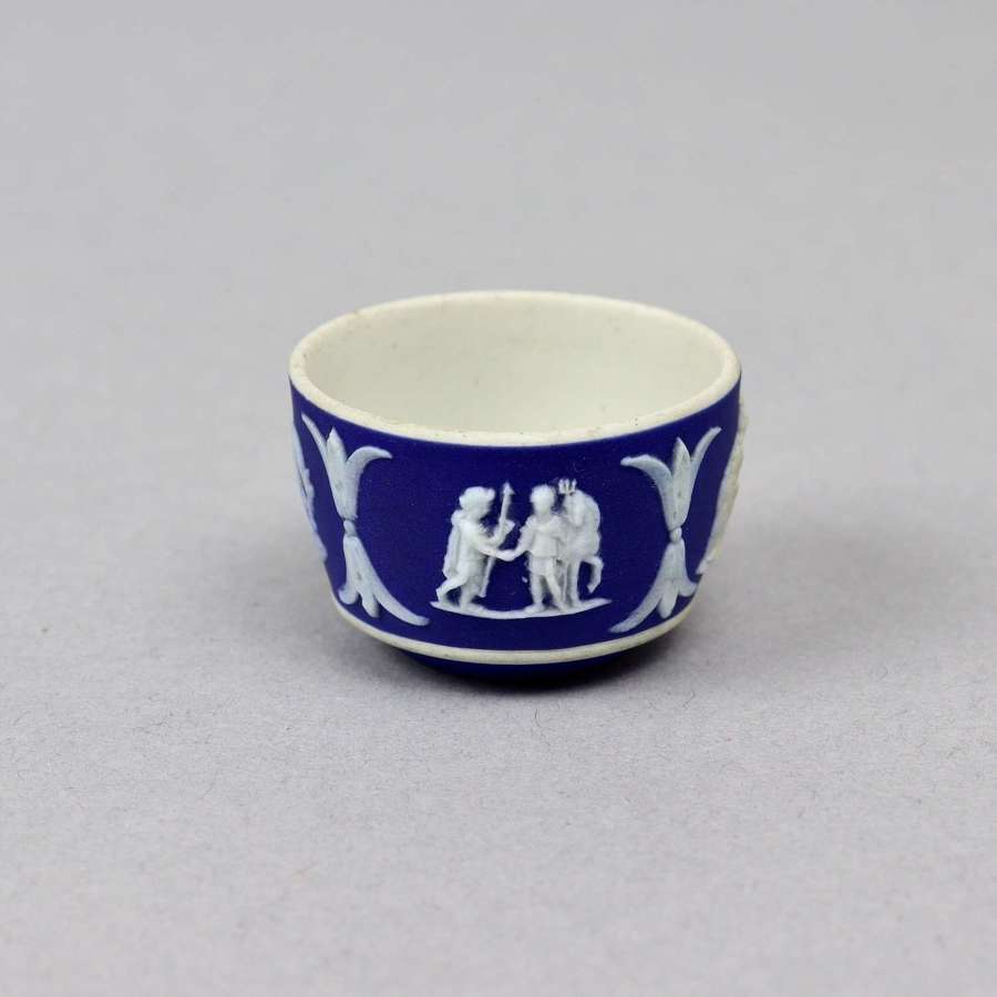 Miniature Wedgwood Blue Jasper Bowl