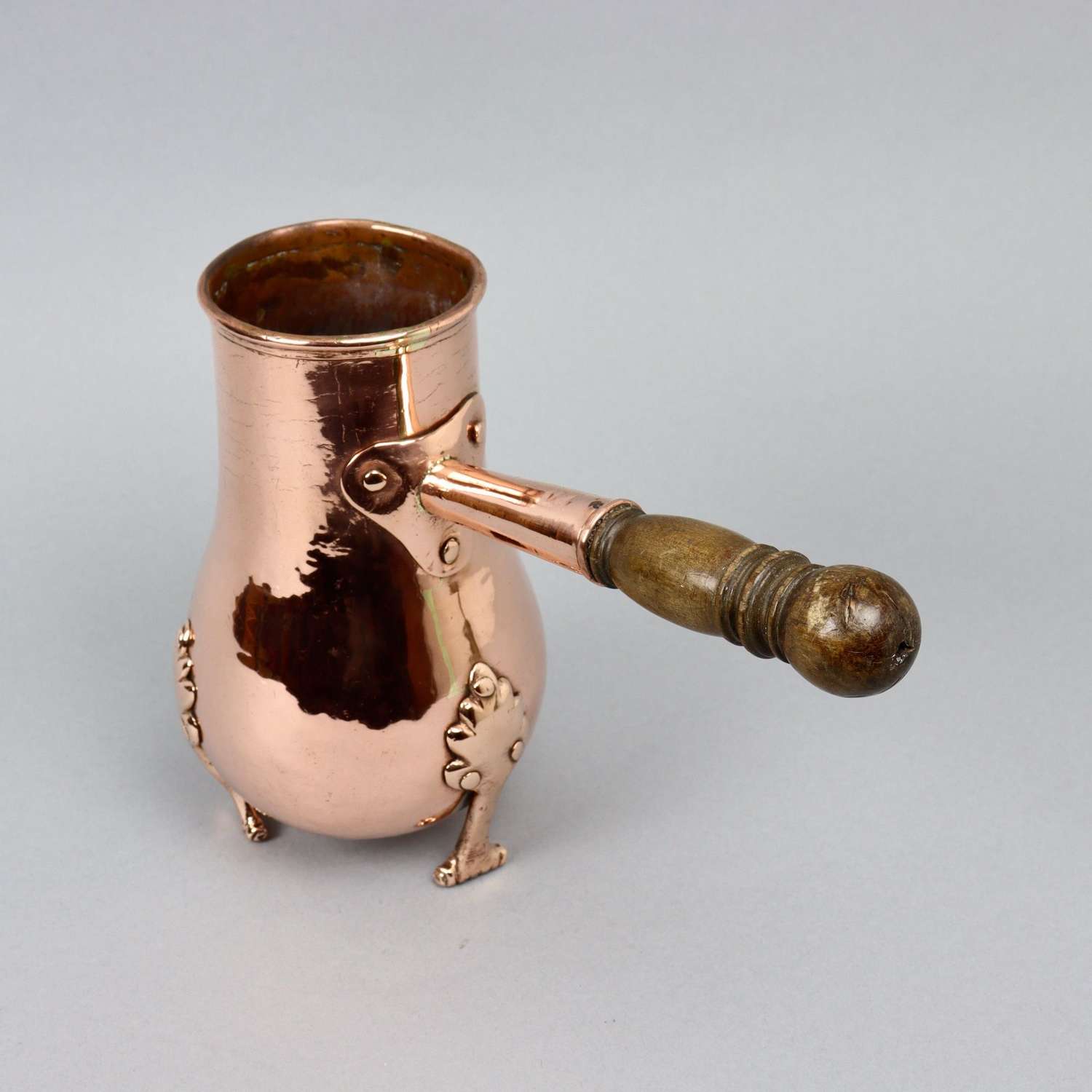 Attractive, French Copper Chocolate Pot