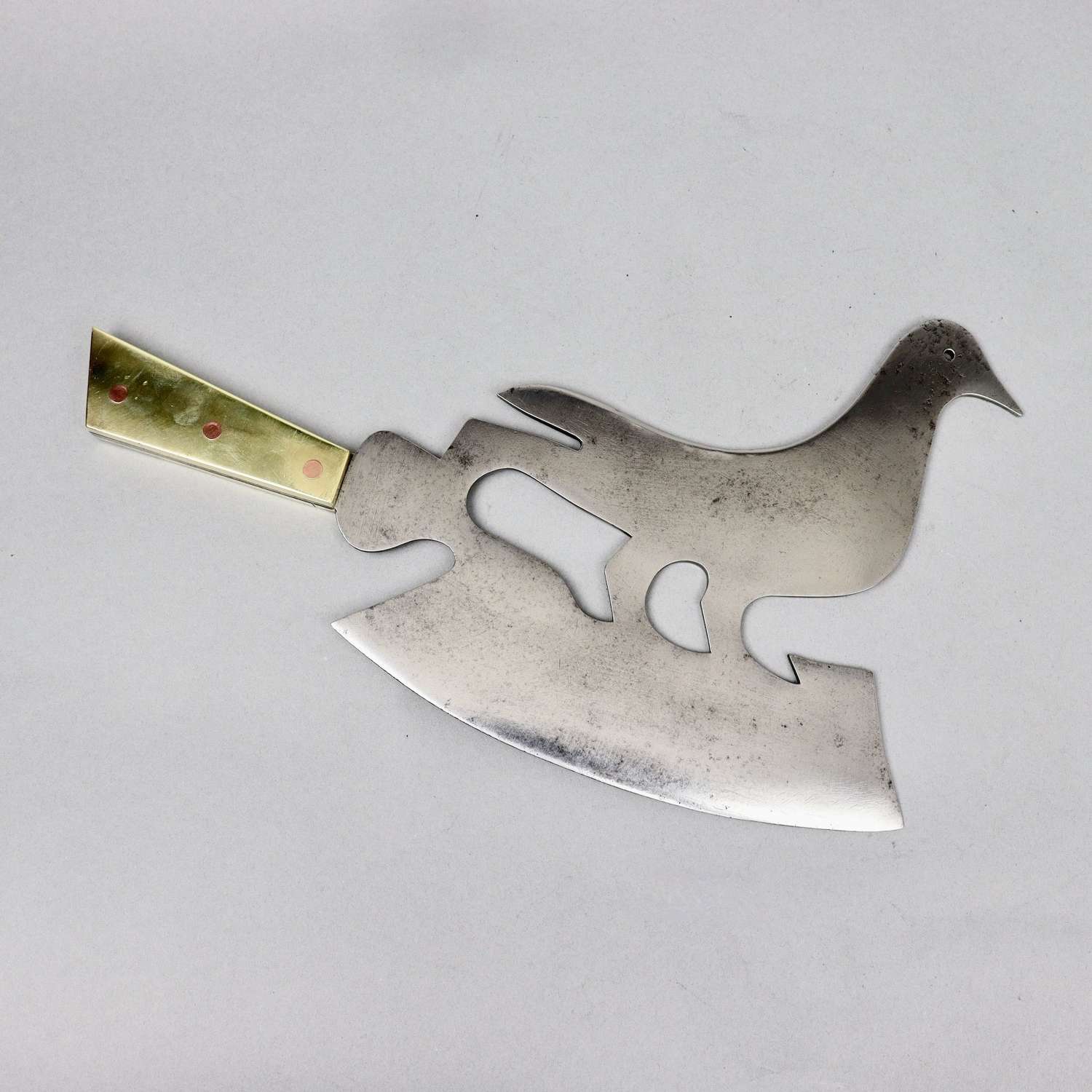 Lovely Steel Cleaver in the Shape of a Bird