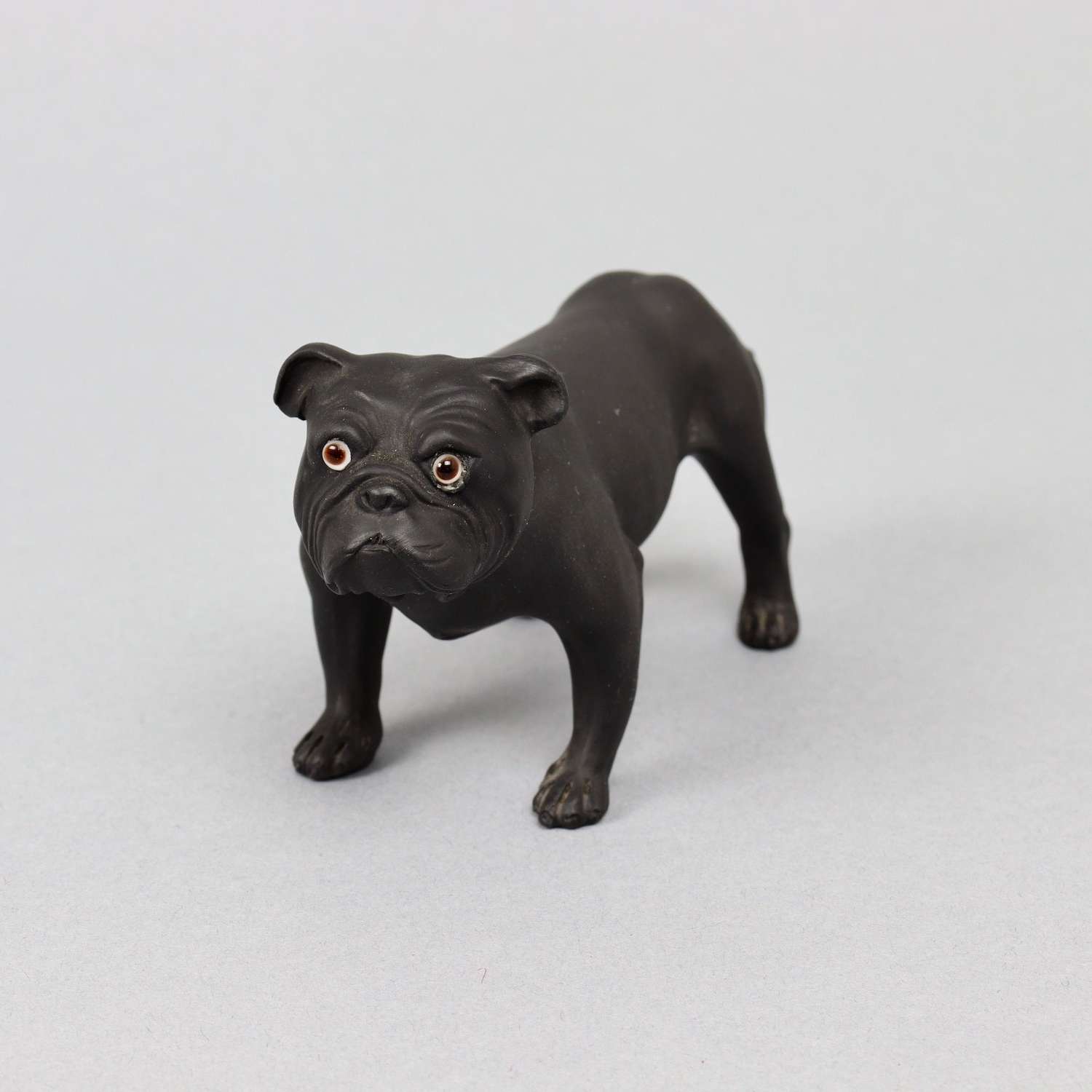 Wedgwood Basalt Model of a Bulldog