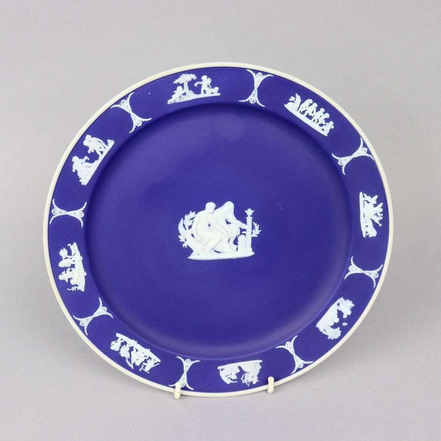 Wedgwood Blue Jasper Cabinet Plate