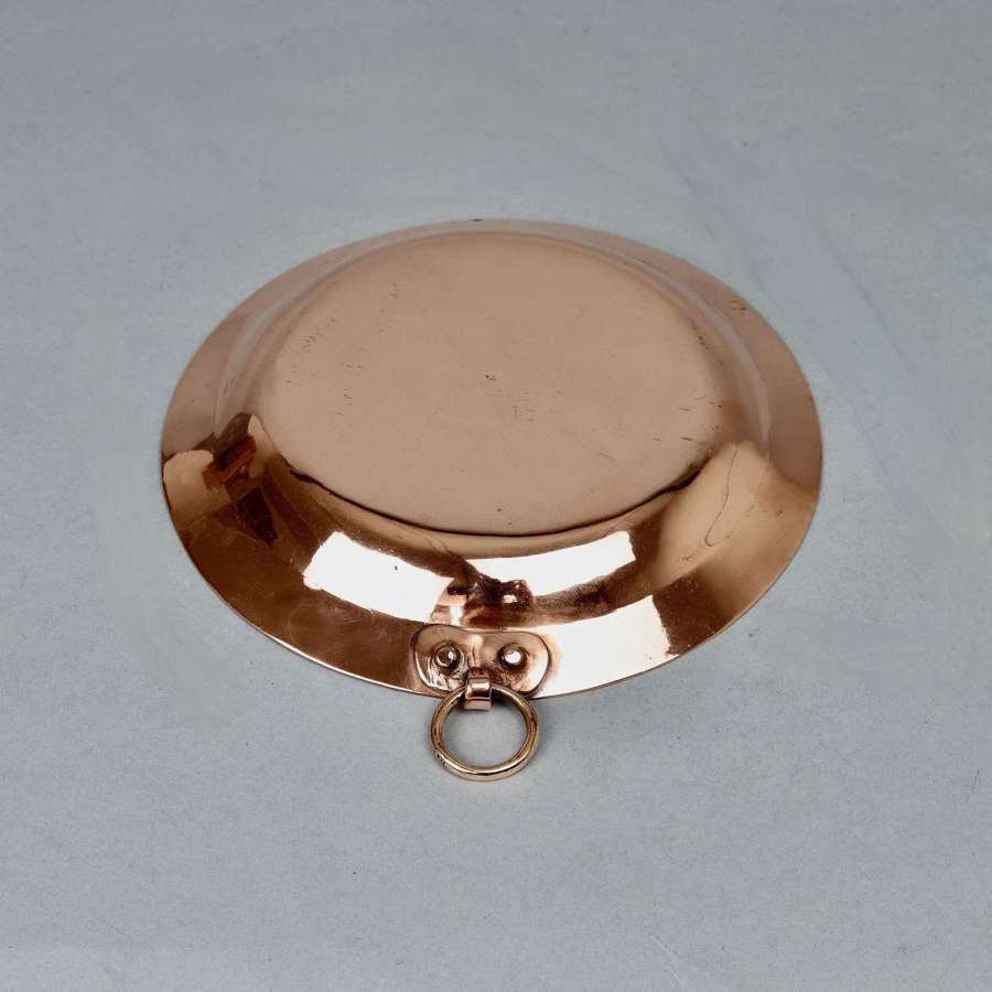 Small, French Copper Pie Plate