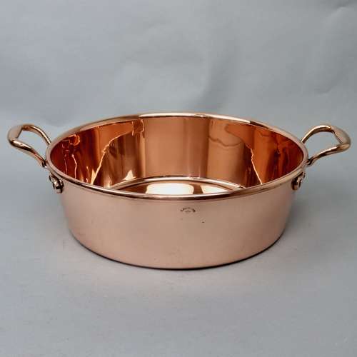 Copper Preserve Pan Marked L. CADEC LTD.