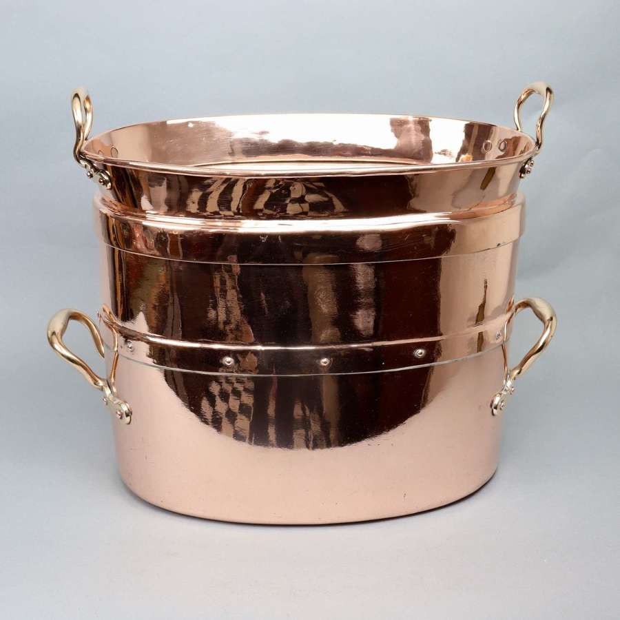 Unusual, English Copper Brasing Pan