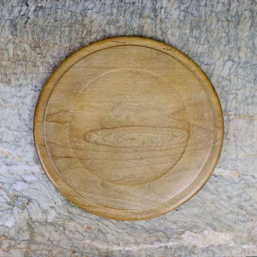 Nicely Carved Sycamore Breadboard