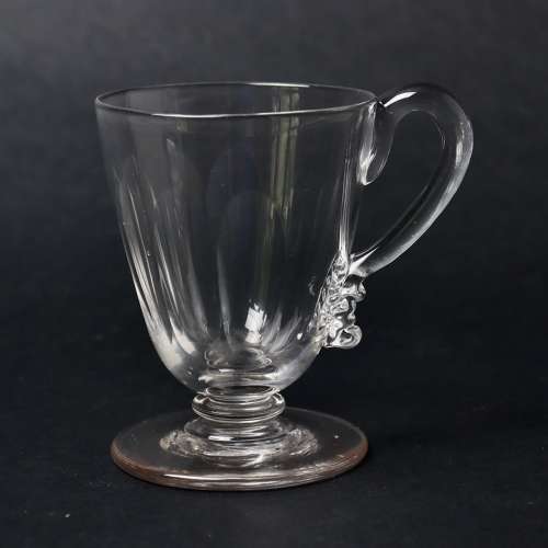 Set of 4, English Crystal Custard Cups