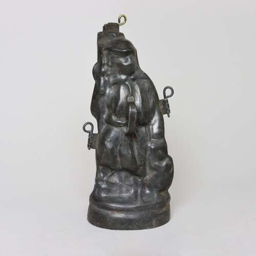 Large Pewter Mould in the Form of a Figure