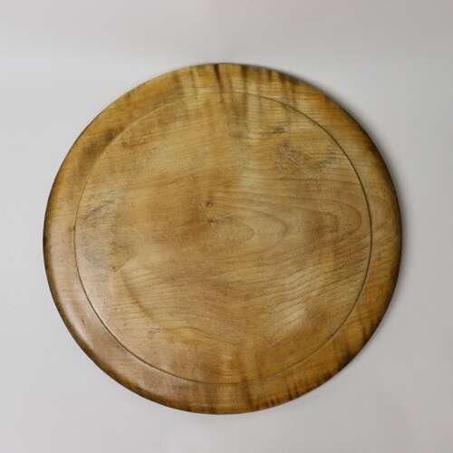 Sycamore Breadboard carved with Oak Leaves & Acorns