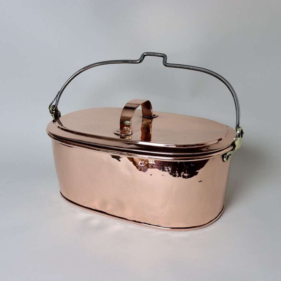 French Copper Fish Kettle or Casserole