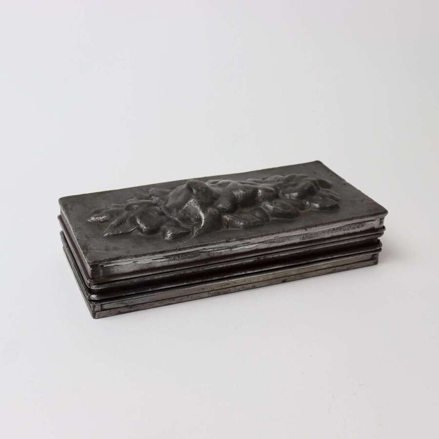 Tin and Pewter Ice Cream Mould