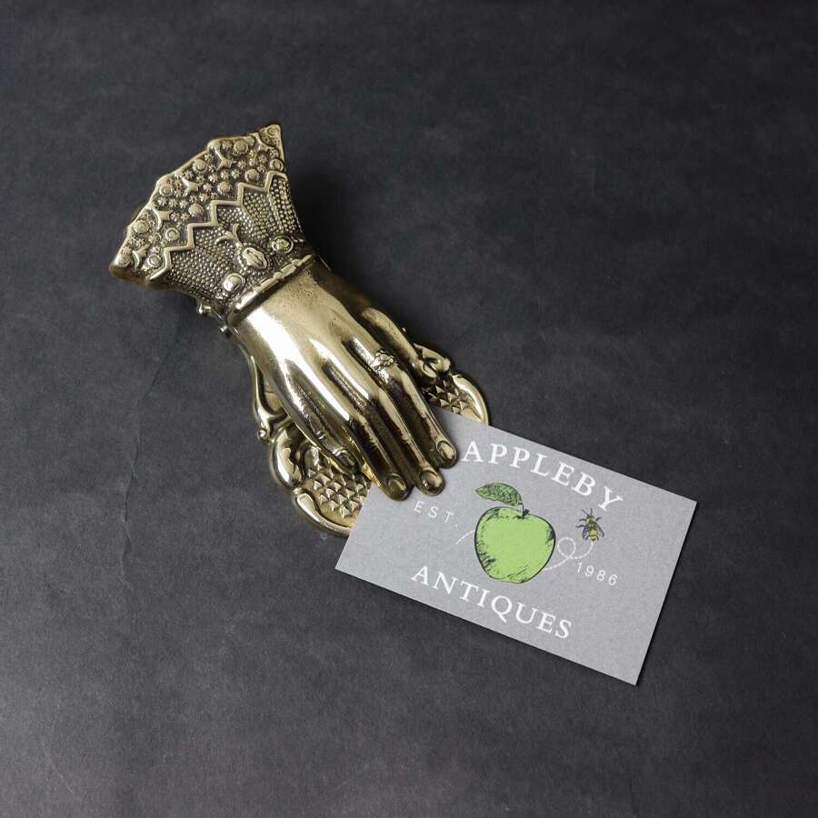 Ornate Brass Paper Clip