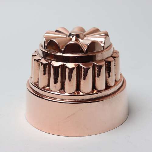 French Copper Jelly Mould Pattern Number 242