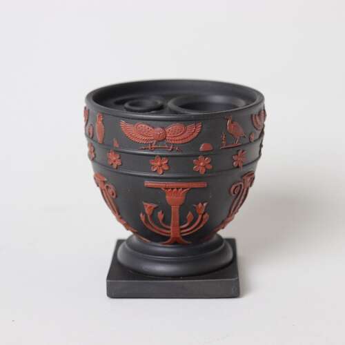 Rare Wedgwood Rosso Antico Pyrophorus Vase