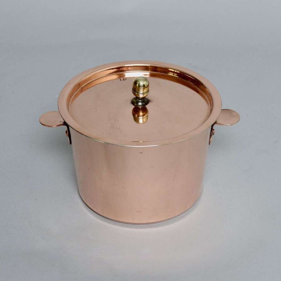 13cm. Copper Creme Renversee Pan