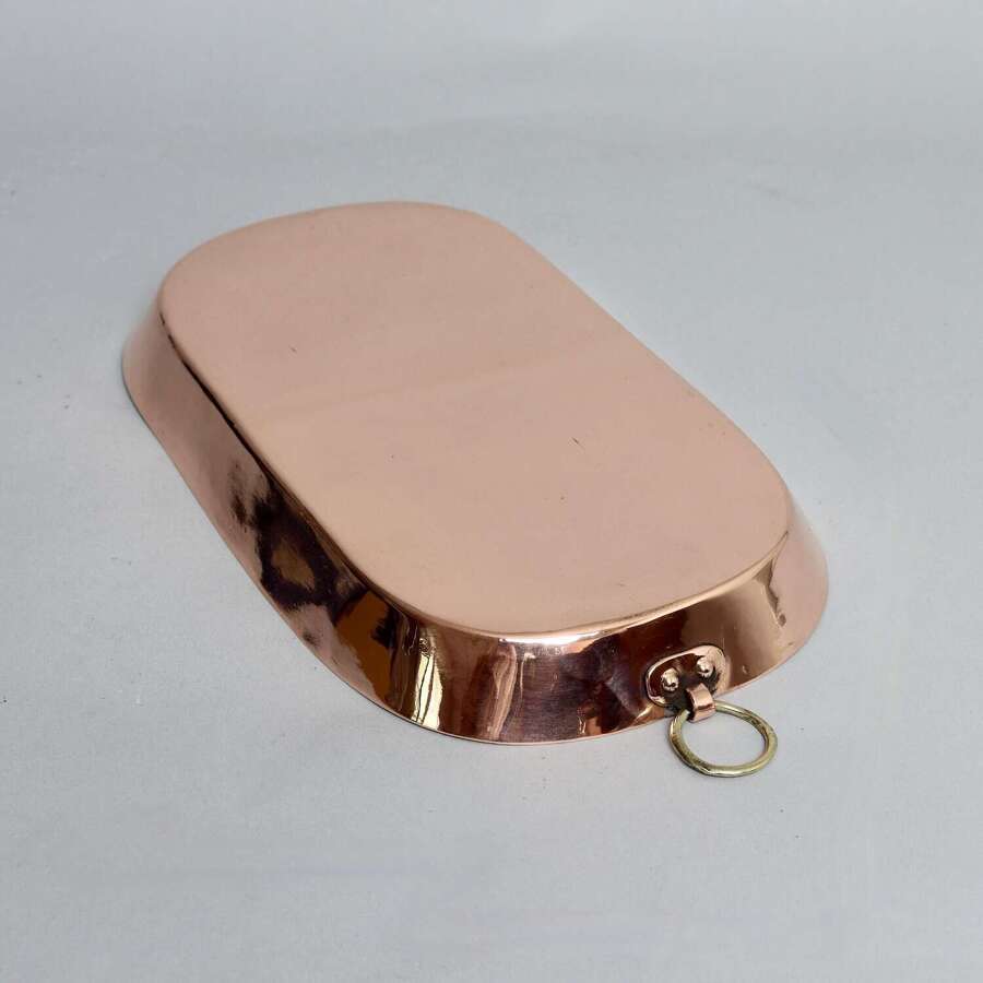 French Copper, Oblong Gratin Dish