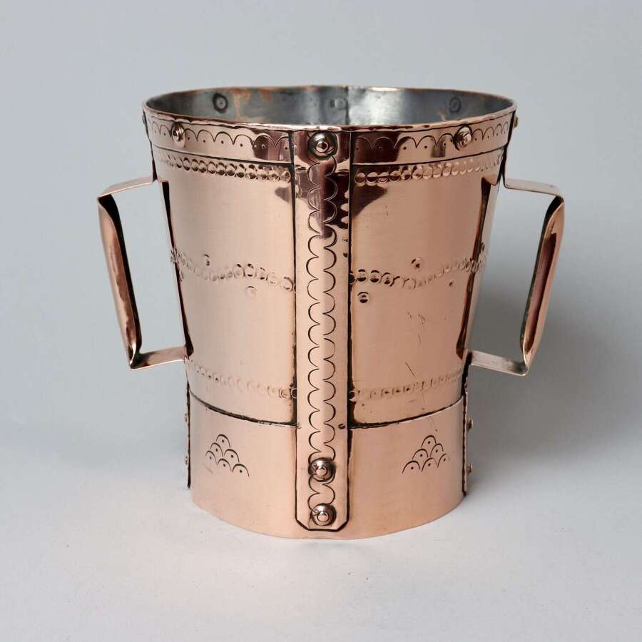 Small, French Copper Grain Measure