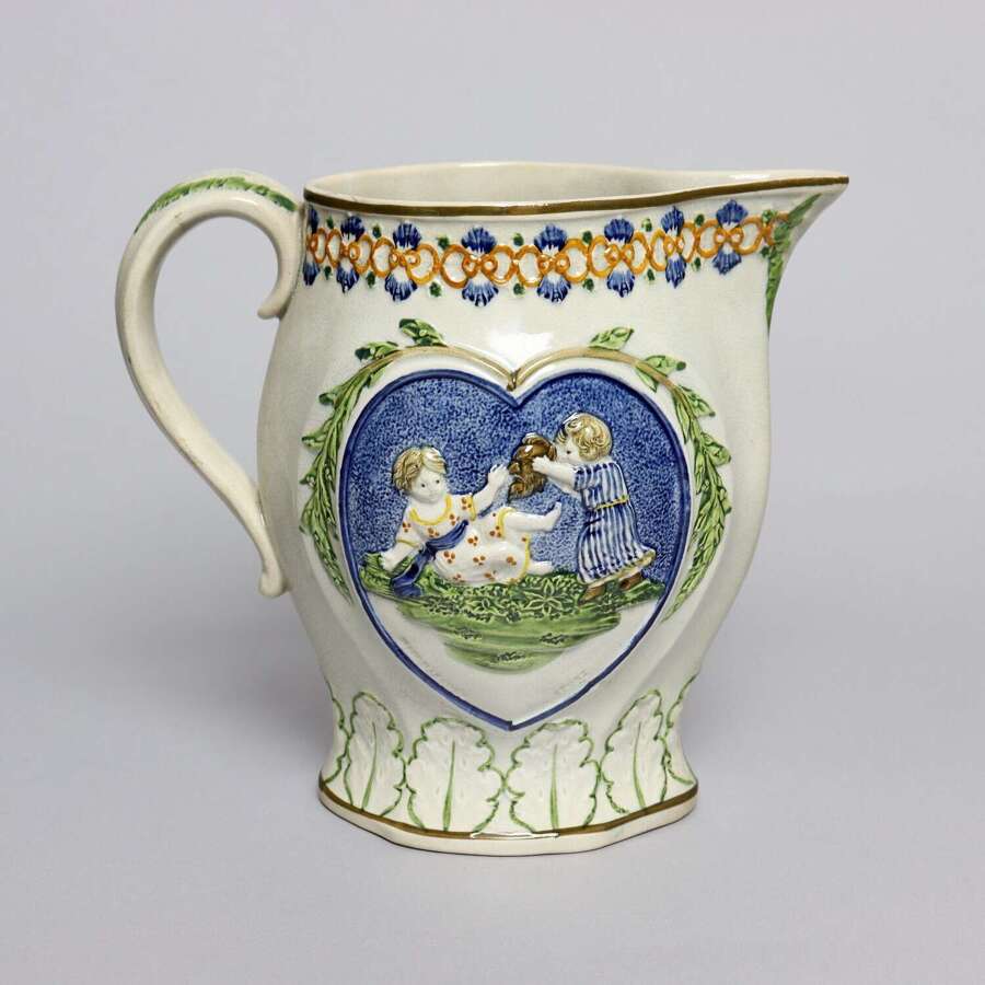 18th Century, Pratt Ware Jug