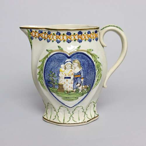 18th Century, Pratt Ware Jug