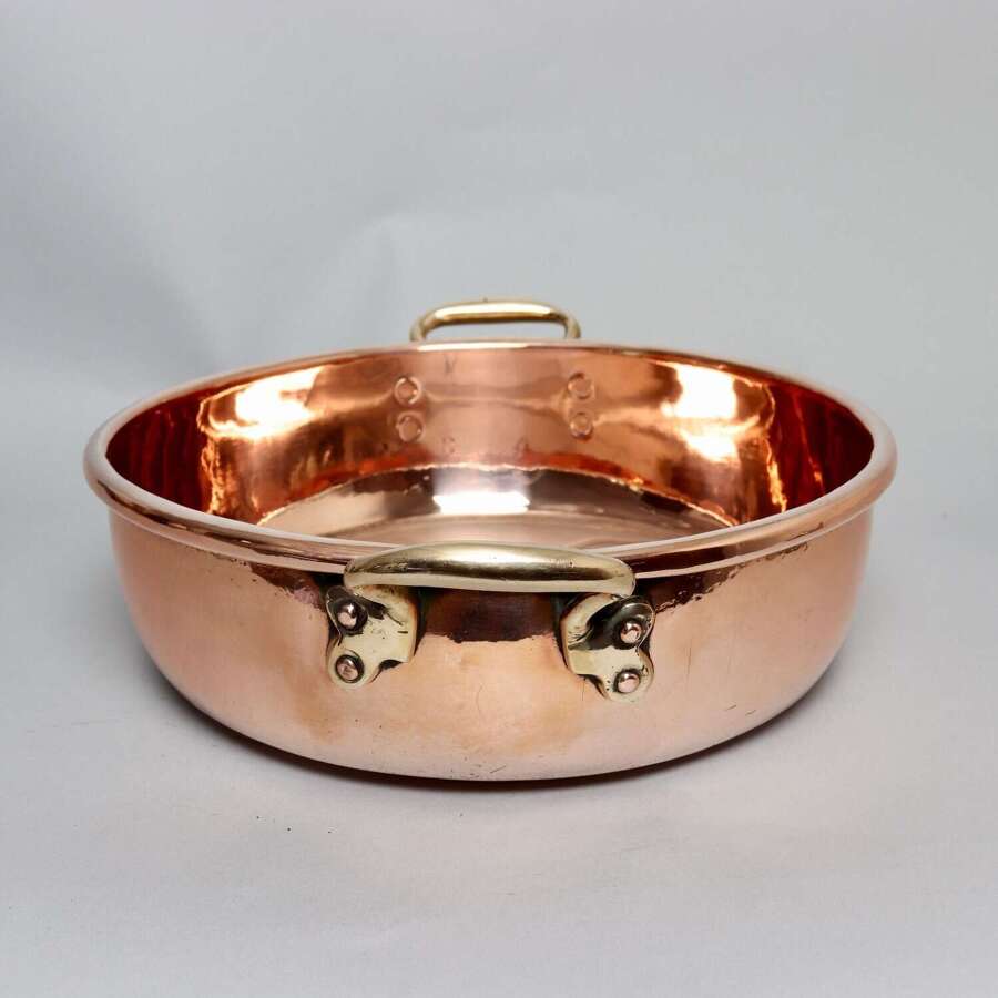 English Copper Preserve Pan