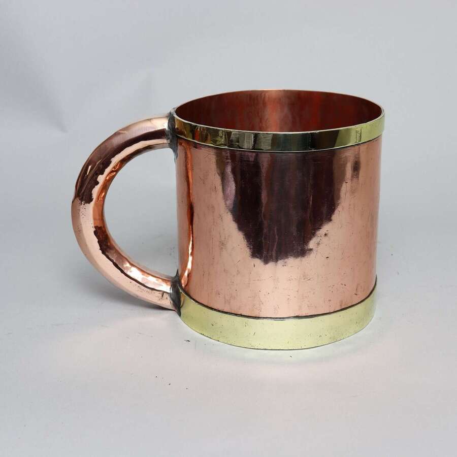 Large French Copper Mug or Measure