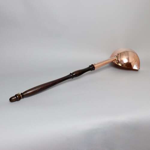 Long Handled, French Copper Ladle