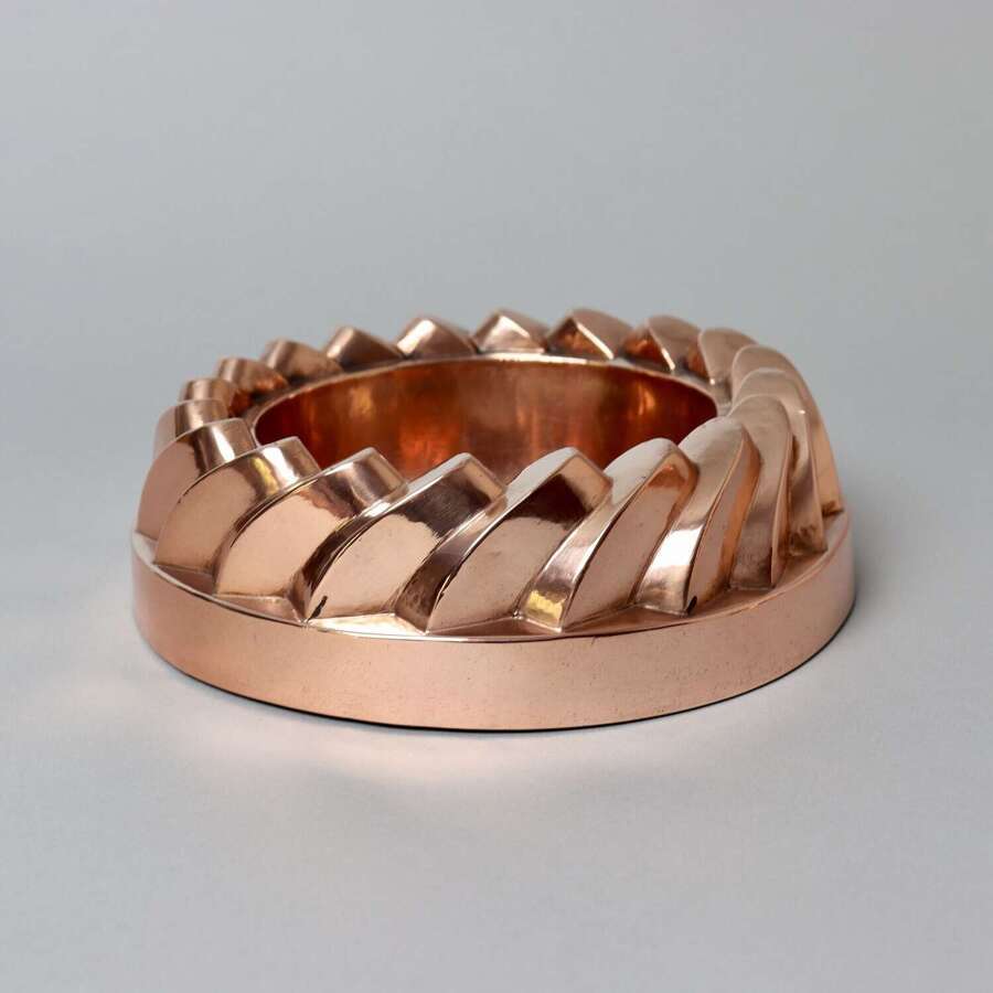English Copper Fancy Border Mould