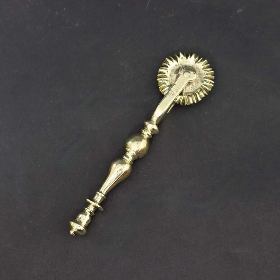 Good Quality, 19th Century, Brass Pastry Tool