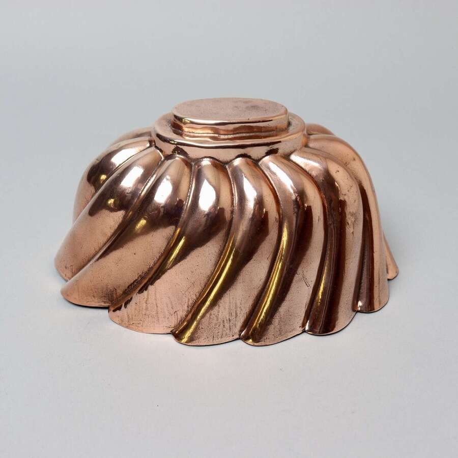 English Copper Mould Stamped "B W & Co"
