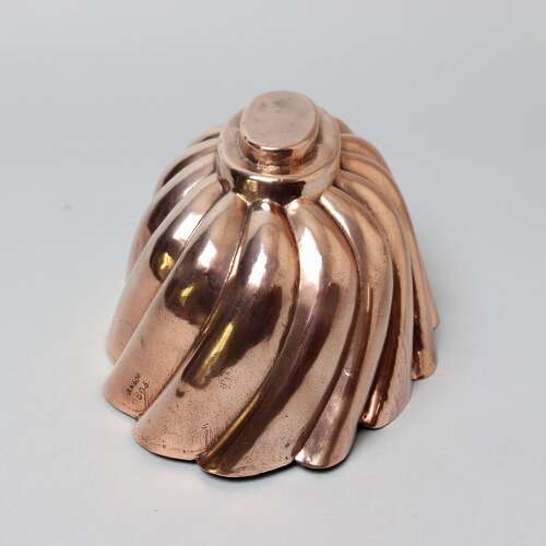 English Copper Mould Stamped