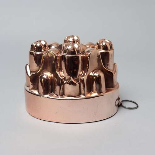 Very Ornate French Copper Mould
