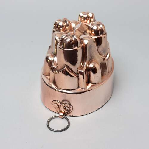 Very Ornate French Copper Mould