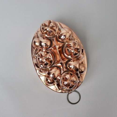 Very Ornate French Copper Mould